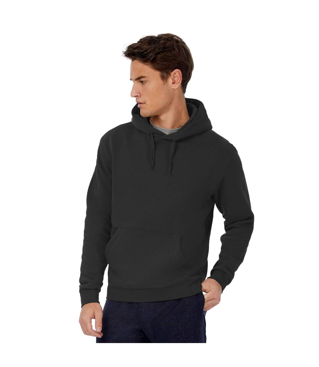 B&C - Sweatshirt à capuche - Hommes (Noir) - UTBC127