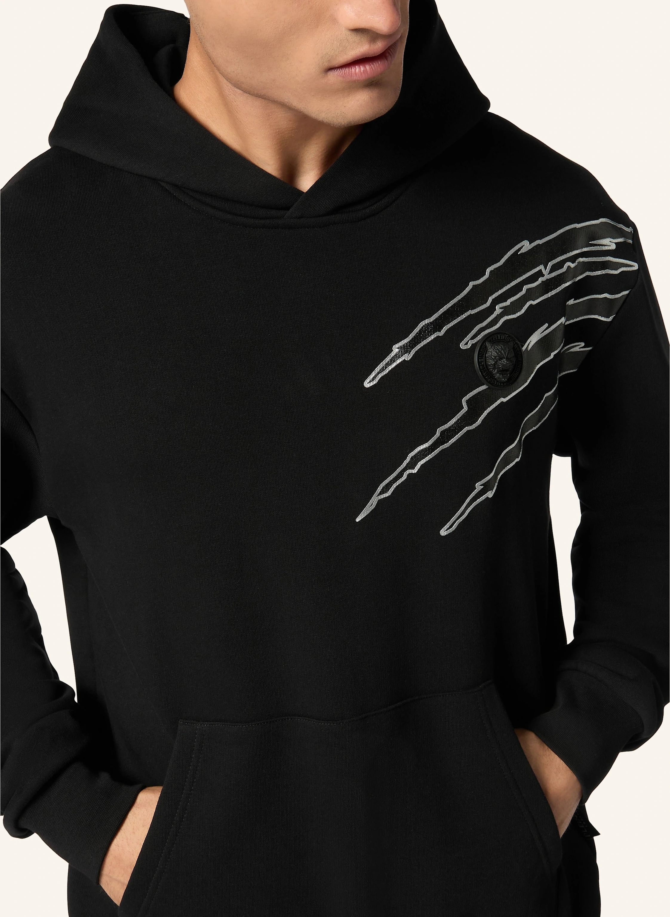 PLEIN SPORT Kapuzenpullover SCRATCH
