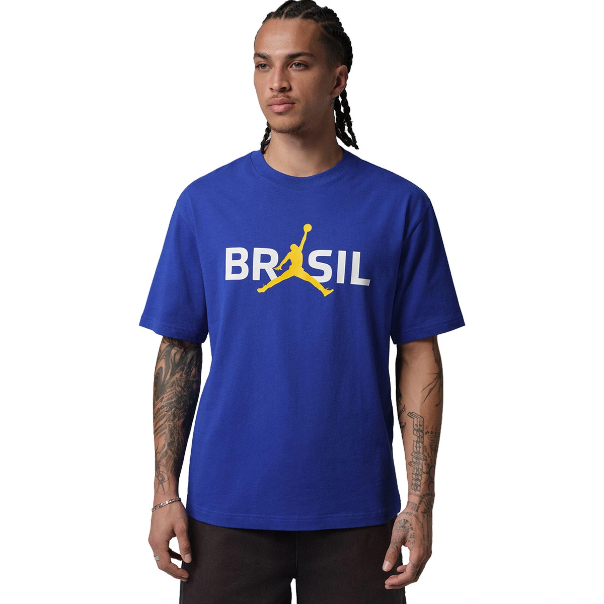 T-Shirt Nike Brasil x Air Jordan 85 Fanswear Mundial 2026