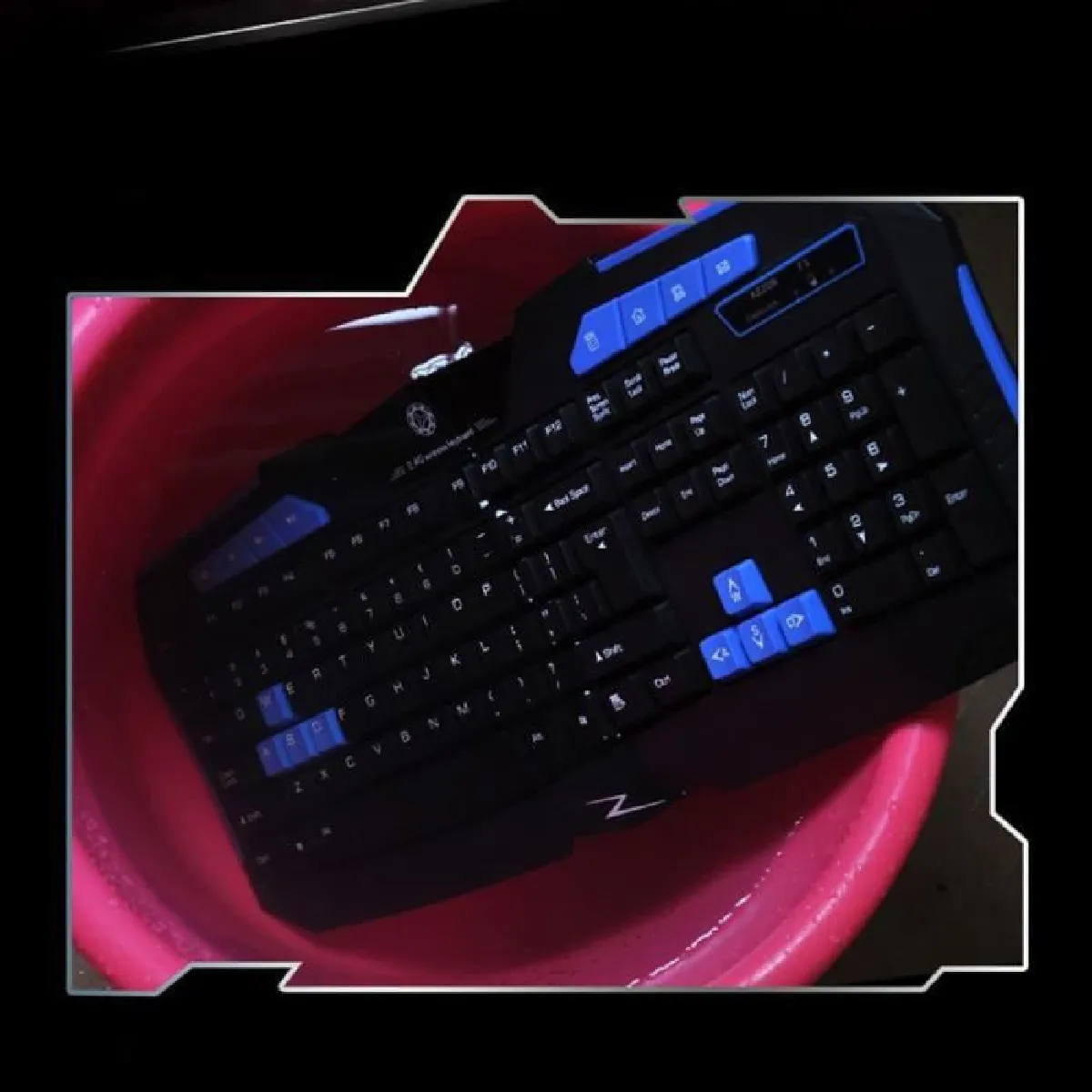 Clavier 2.4G Gaming sans fil