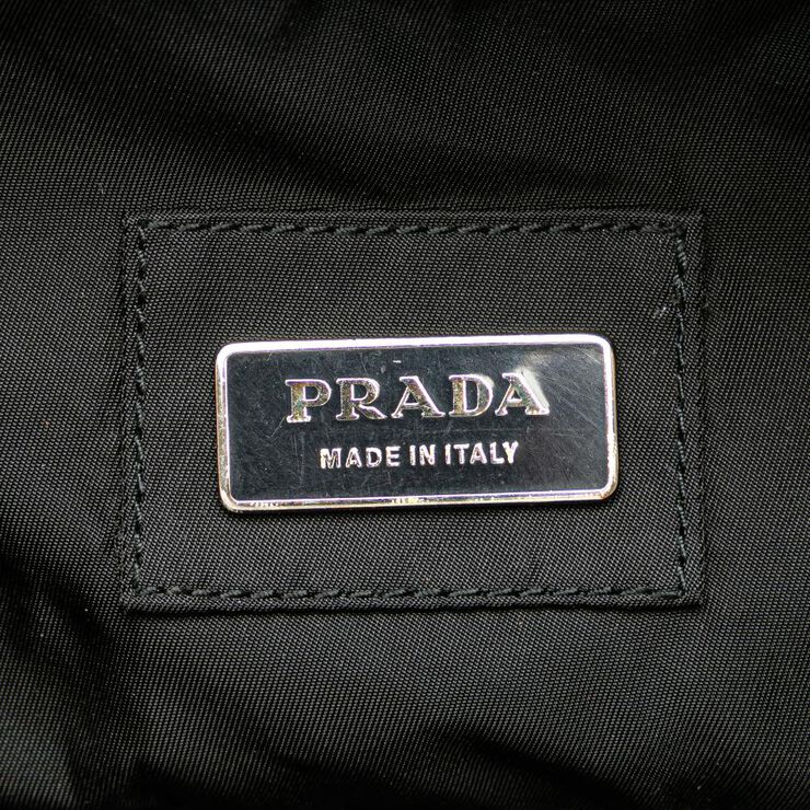Prada Vintage Prada Tessuto Black