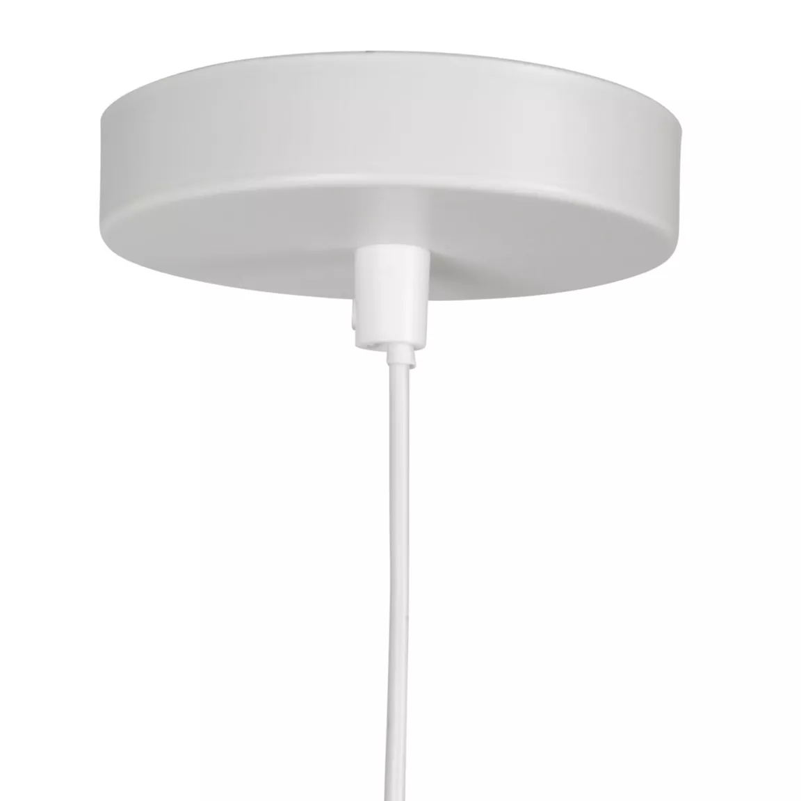 Suspension en lin plissée (D33 cm) Auréline Ecru