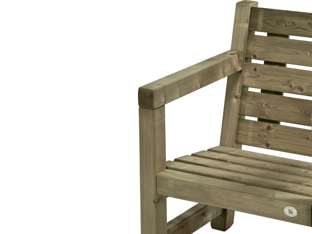 Talen Buitenmeubelen Hoek - Tuinstoel - Groen - 82x72x72 cm