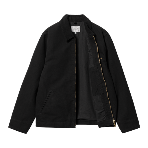 Carhartt WIP Detroit Jakke, Black/Black, S