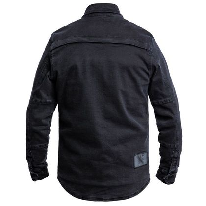 Surchemise John Doe MOTOSHIRT DENIM - Noir