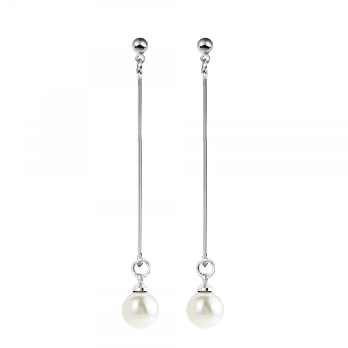 Boucles d'oreilles SC Crystal ornées de perles