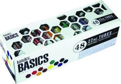 Liquitex - Basics Akrylmaling Sæt - 48X22 ML