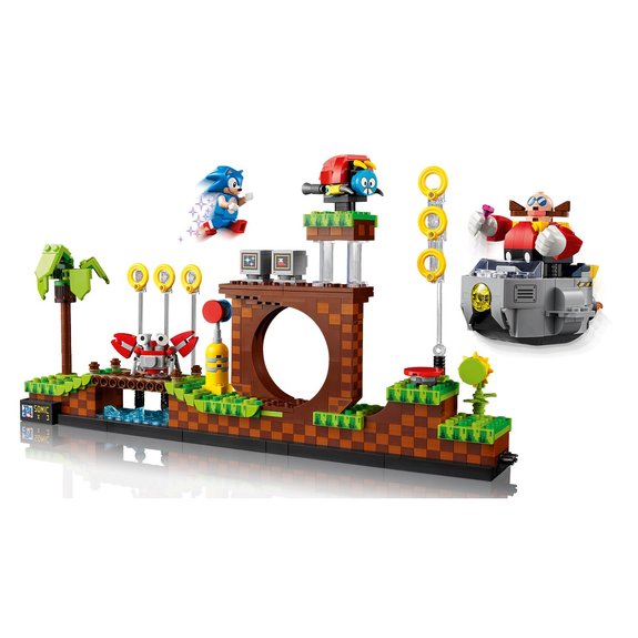 Sonic The Hedgehog - Green Hill Zone - Lego Ideas 21331