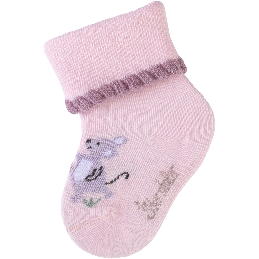 Sterntaler Baby-Socken 3er-Pack Maus rosa