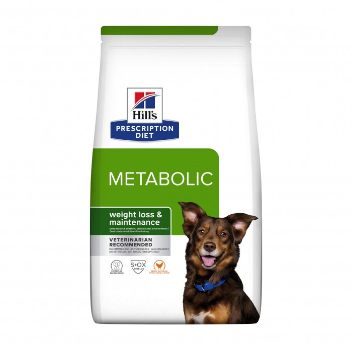 HILL'S Prescription Diet Metabolic au Poulet - Croquettes pour chien