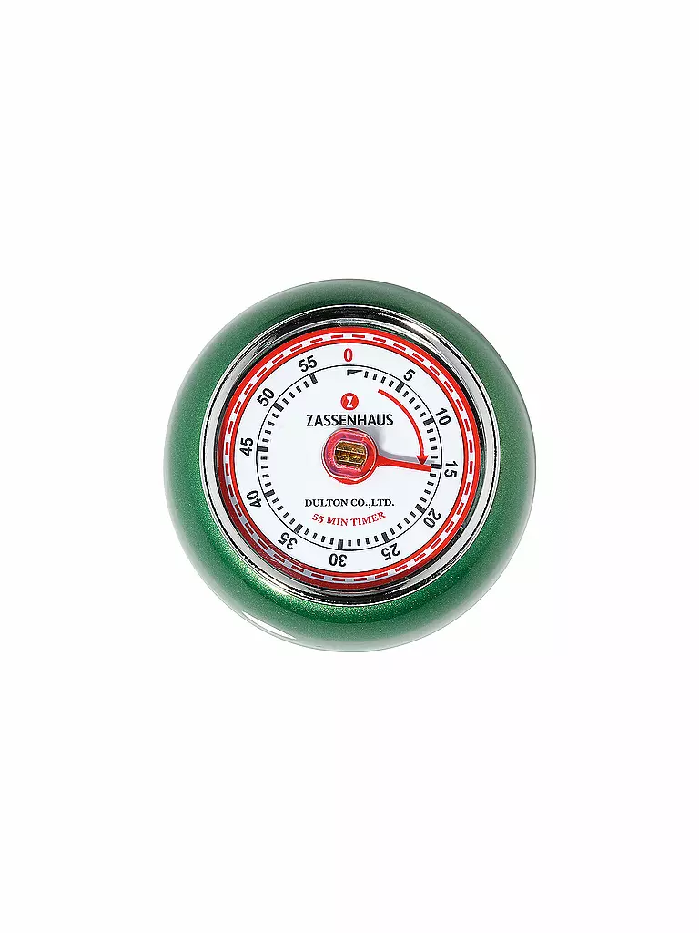 ZASSENHAUS Küchentimer SPEED 7cm Racing Green grün