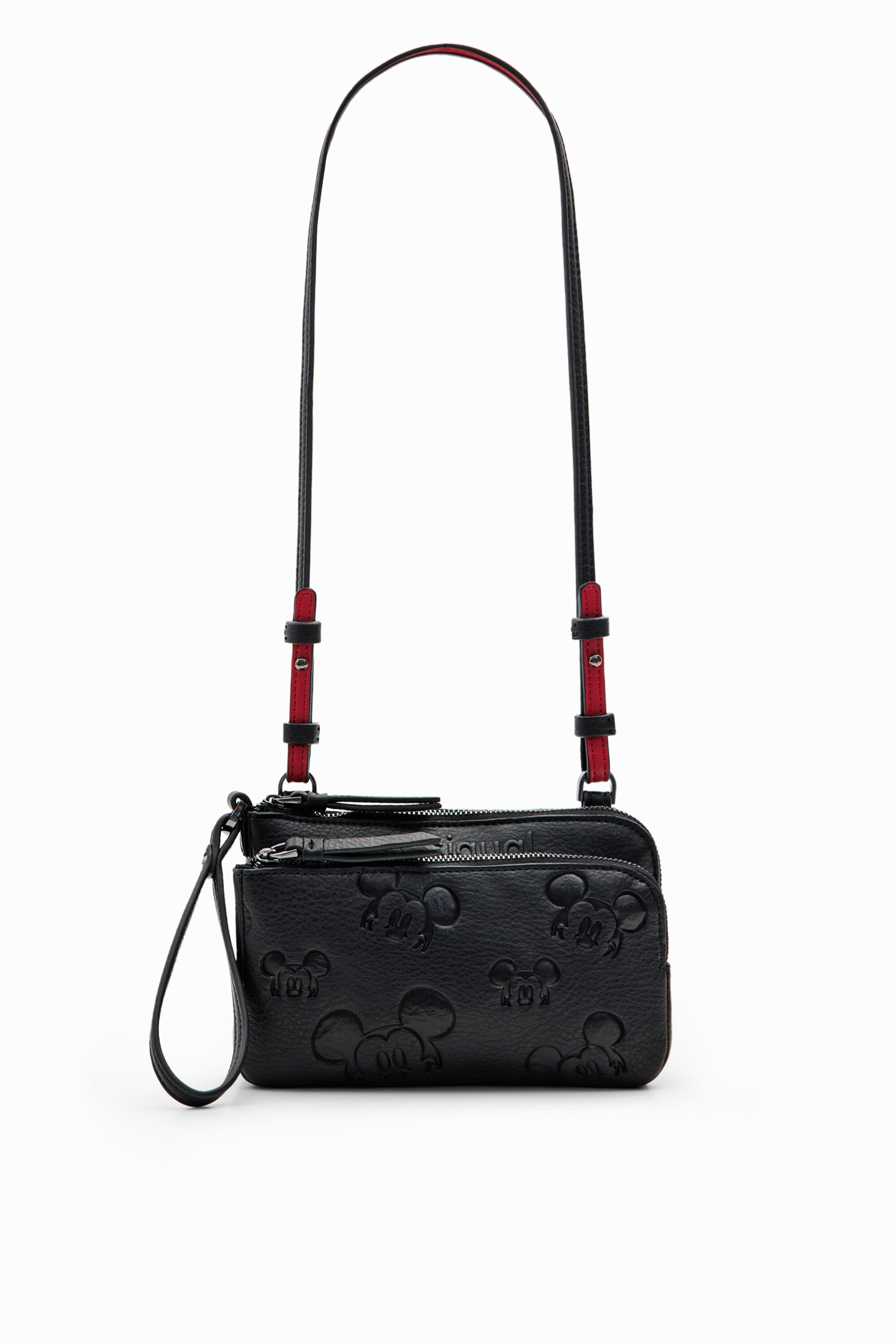 Étui de téléphone portable porte-monnaie Mickey Mouse
