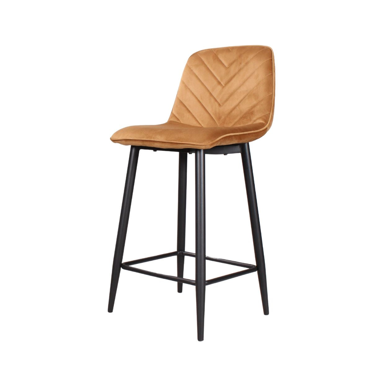 DS4U - Gaby barkruk velvet 65 cm 2.0 - goud