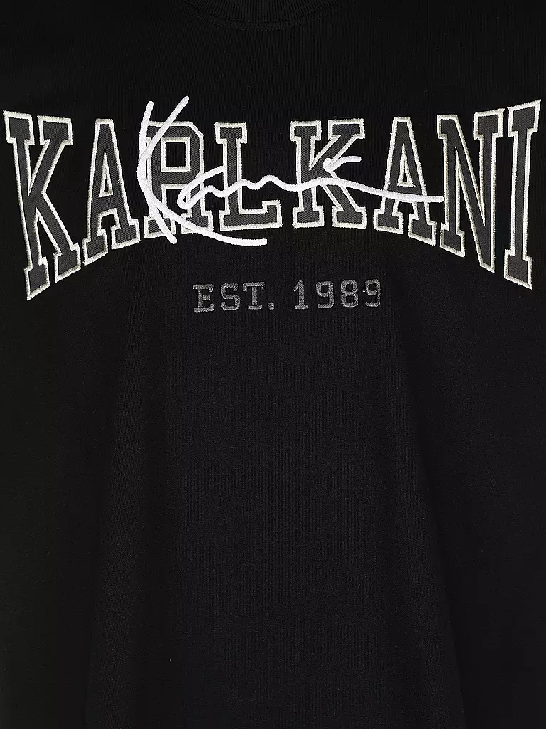 KARL KANI T-Shirt  schwarz