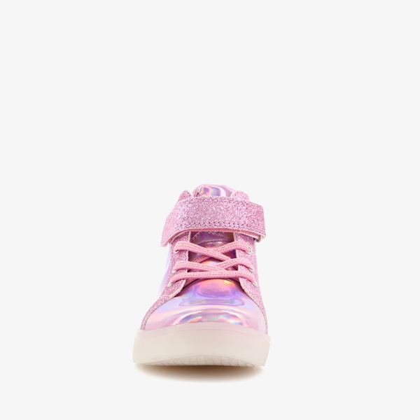 Blue Box hoge meisjes sneakers met lichtjes