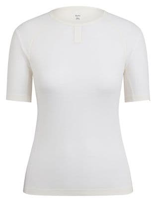 Baselayer Manches Courtes Rapha Merino Lightweight Beige Femme