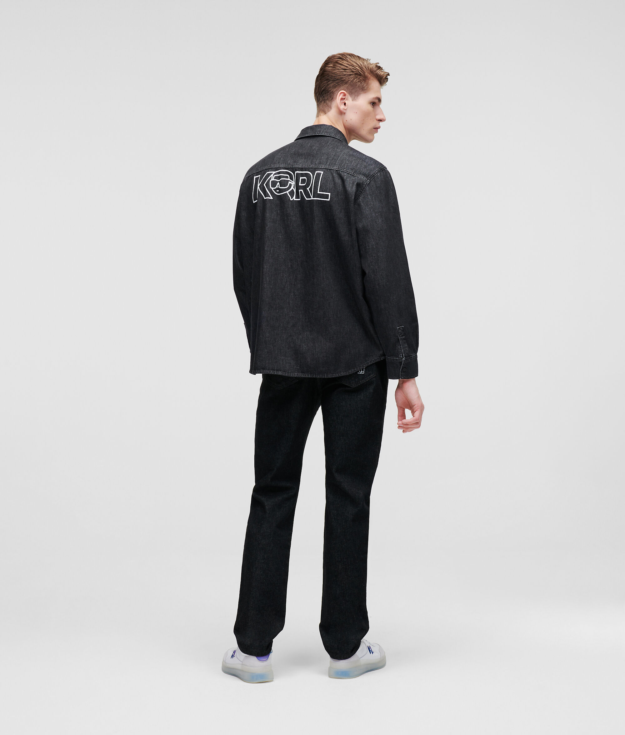 CHEMISE EN JEAN KARL IKONIK