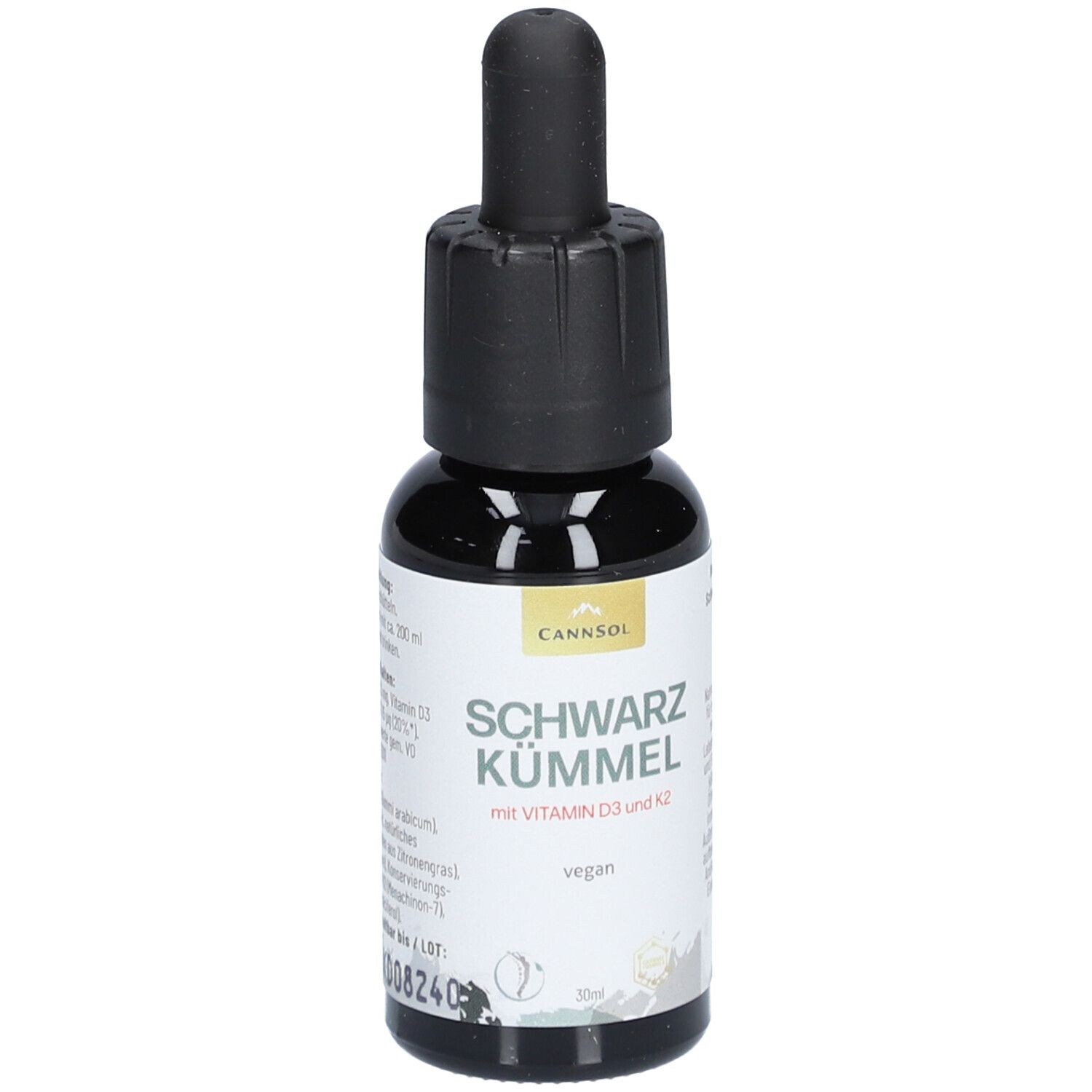 CANNSOL Schwarzkümmel m.Vit.D3+K2