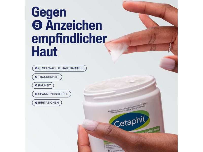 Cetaphil Feuchtigkeitscreme 2 x 453 g Reichhaltige Creme spendet 48 Stunden intensive Feuchtigkeit