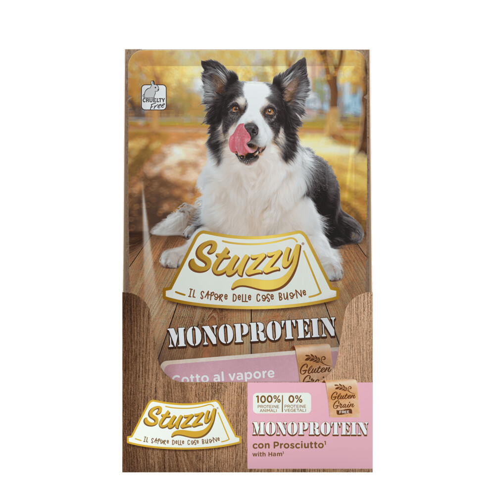 Stuzzy Hondenvoer Monoprotein Graanvrij Ham150 gr
