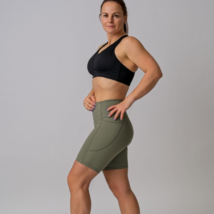 PureLime Dame BH Padded Sports Bra Sort