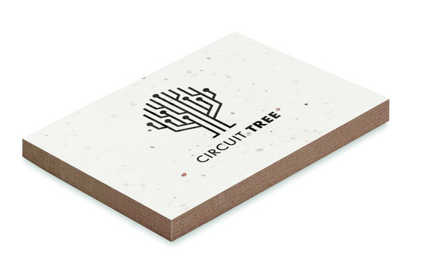 GiftRetail MO6234 - GROW ME Bloc notes couverture à planter