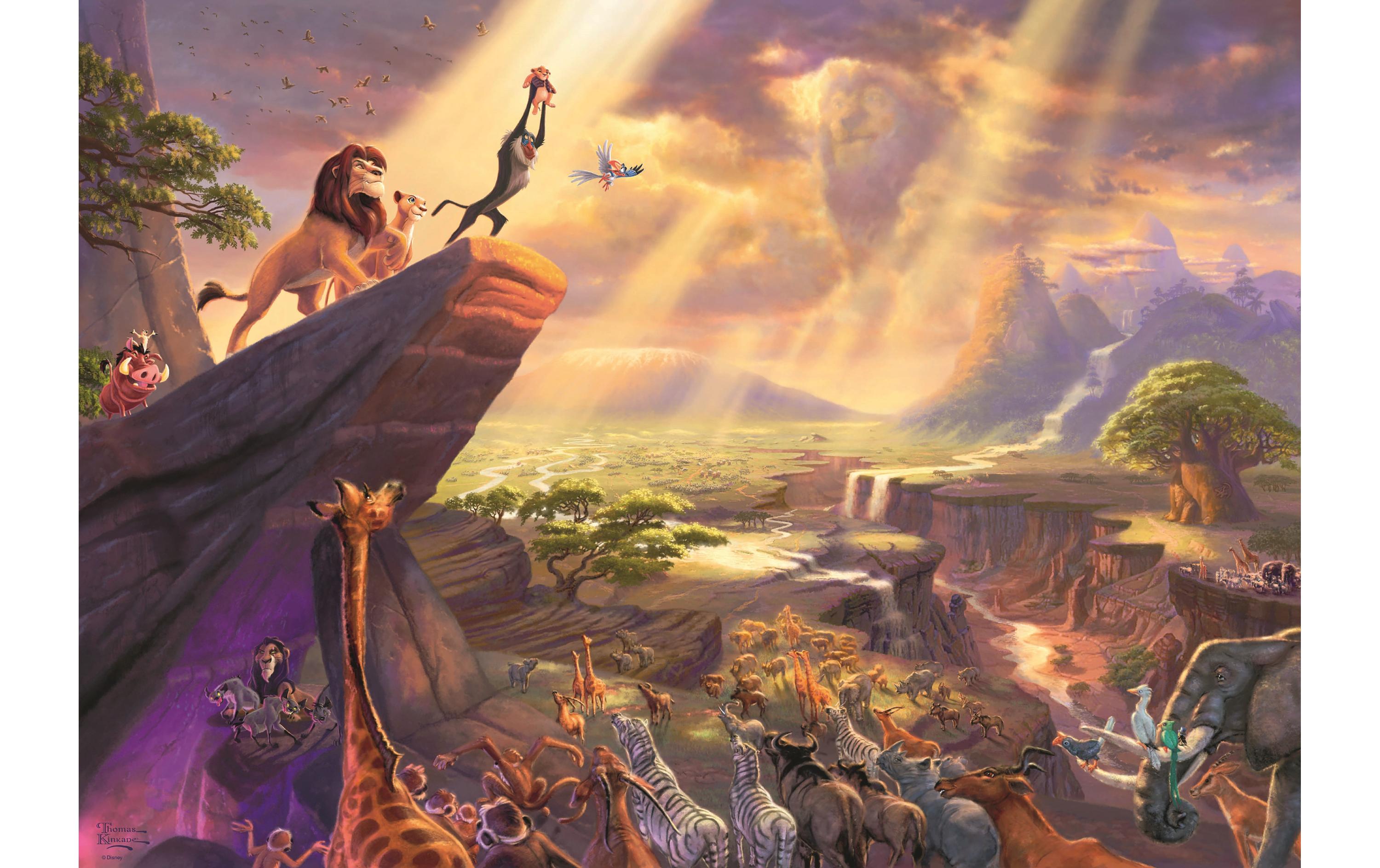 Puzzle Disney: König der LöwenErwachsenenpuzzle