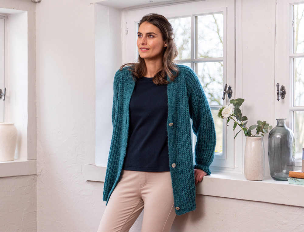 Gilet en maille-Coup d’éclat