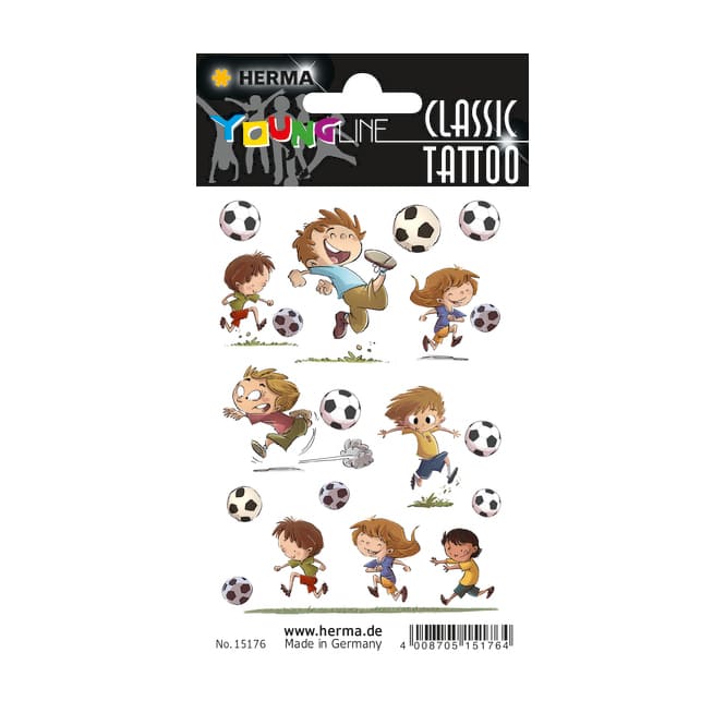 Kindertattoos - Fußball