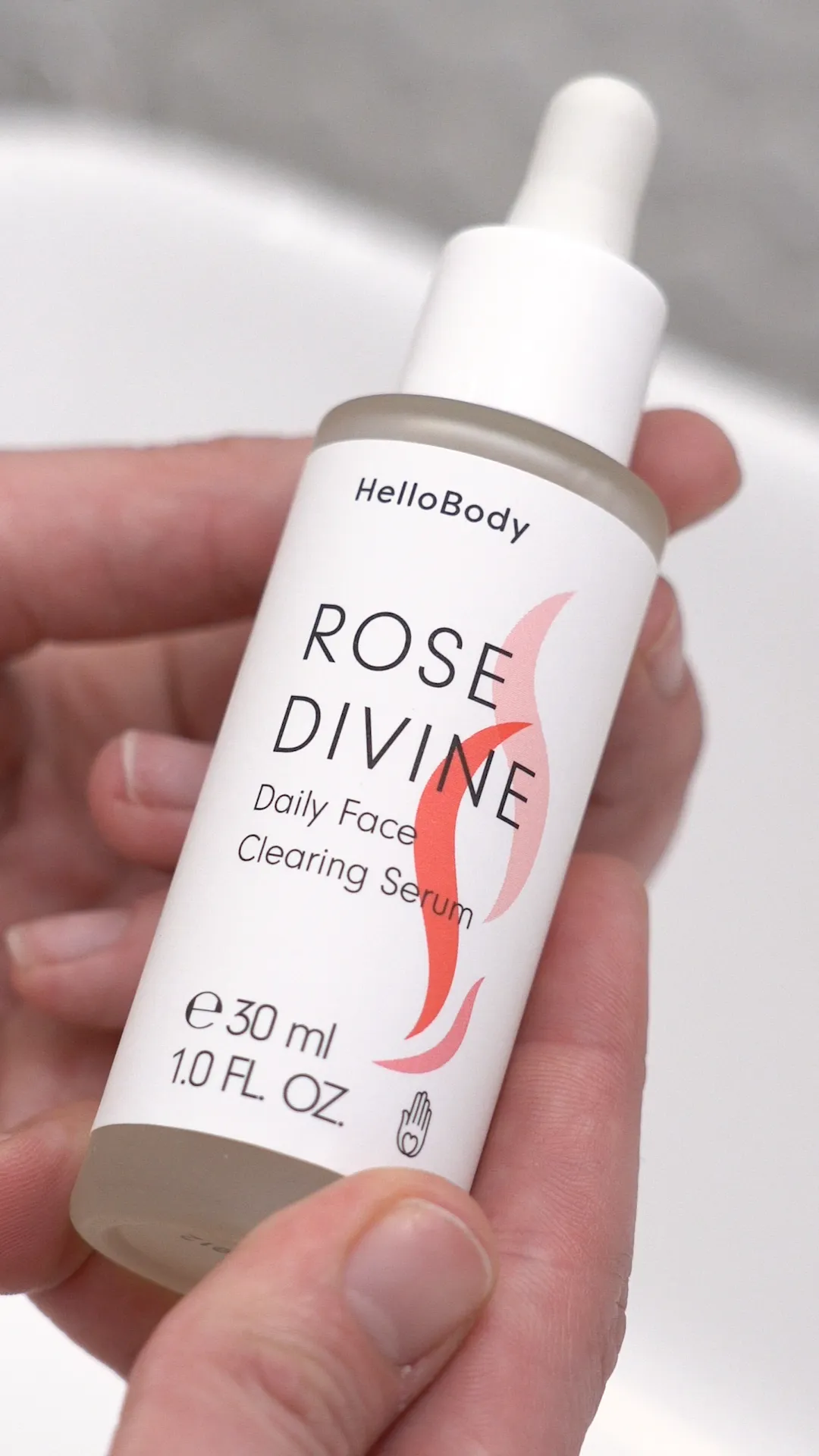 HelloBody Sérum visage clarifiant Rose Divine-30 ml