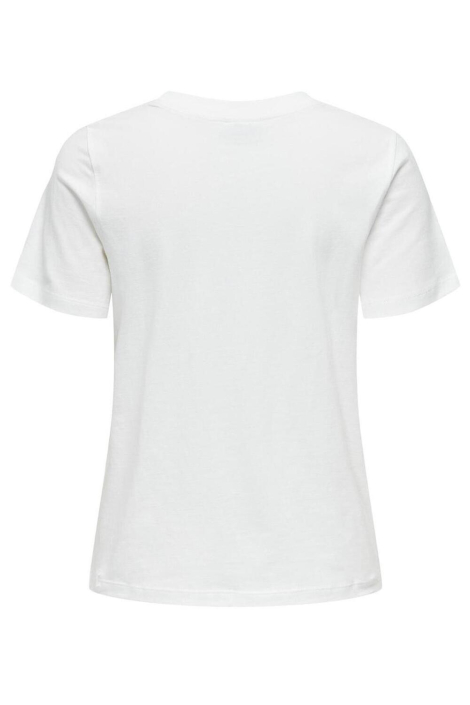 Jacqueline de Yong witte dames t-shirt