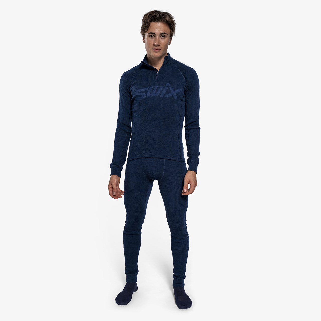 Swix RaceX Merino Half Zip Dark Navy
