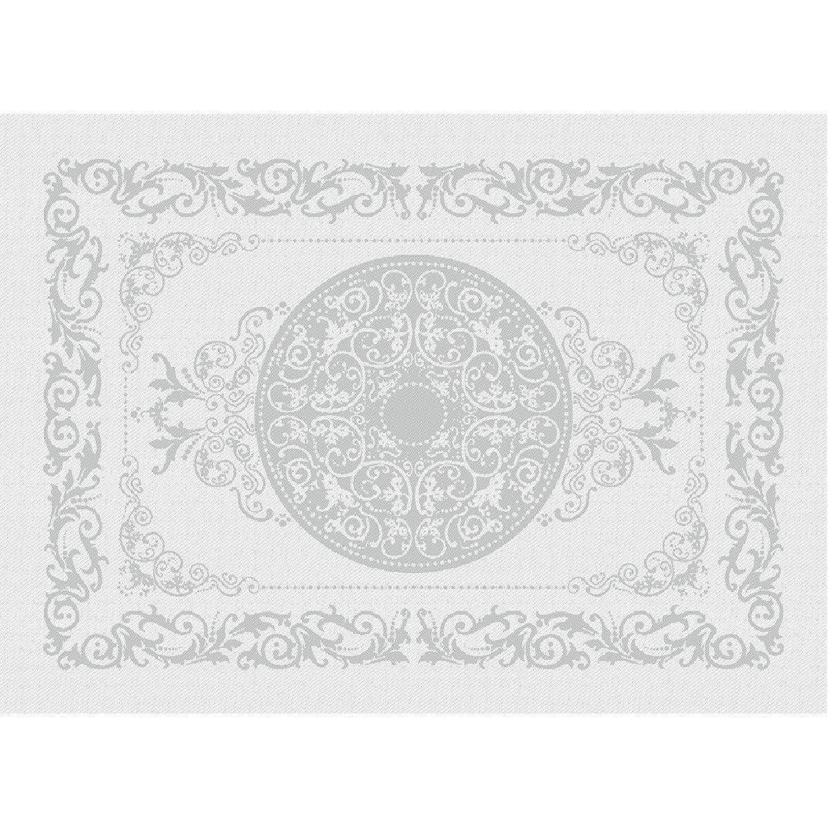 Set antitache déperlant pur coton blanc 54X39 Garnier Thiebaut