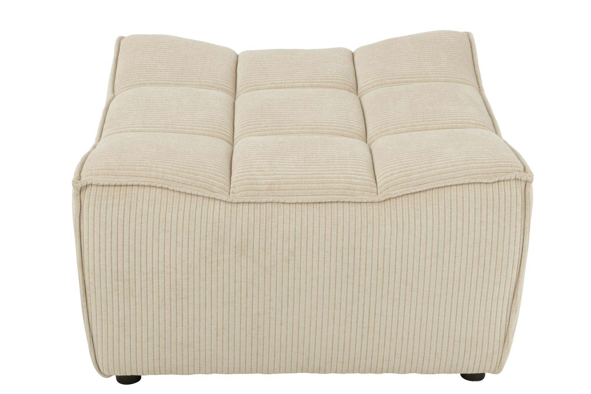 Poef Grid Beige