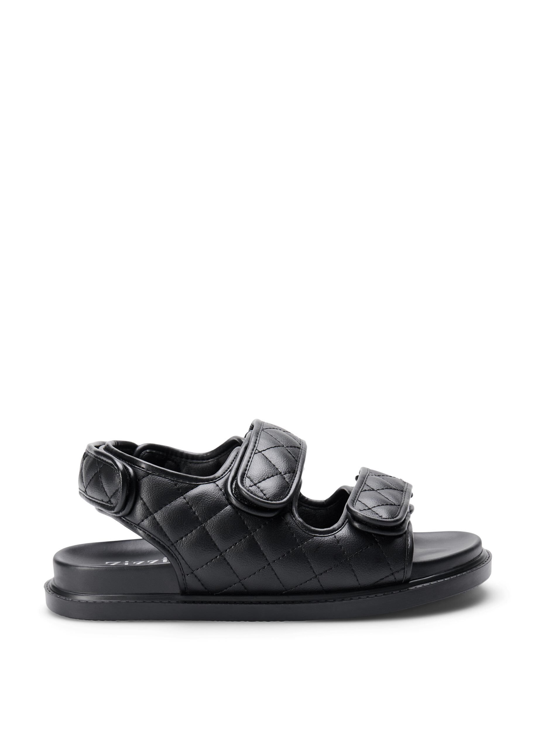 Wide fit - Læder sandal