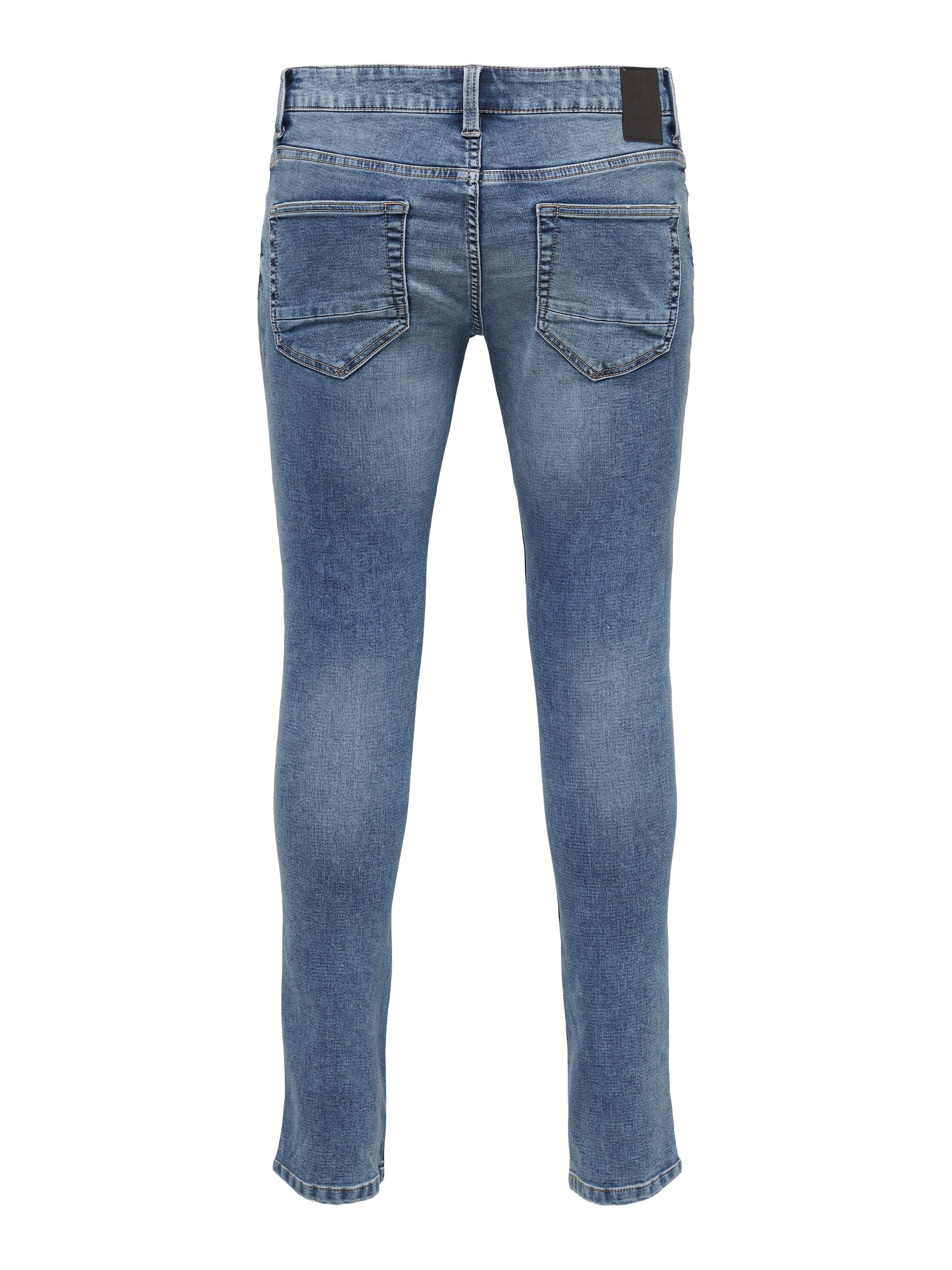 ONSLOOM Niedrige Taille Slim Fit Jeans Blue Denim