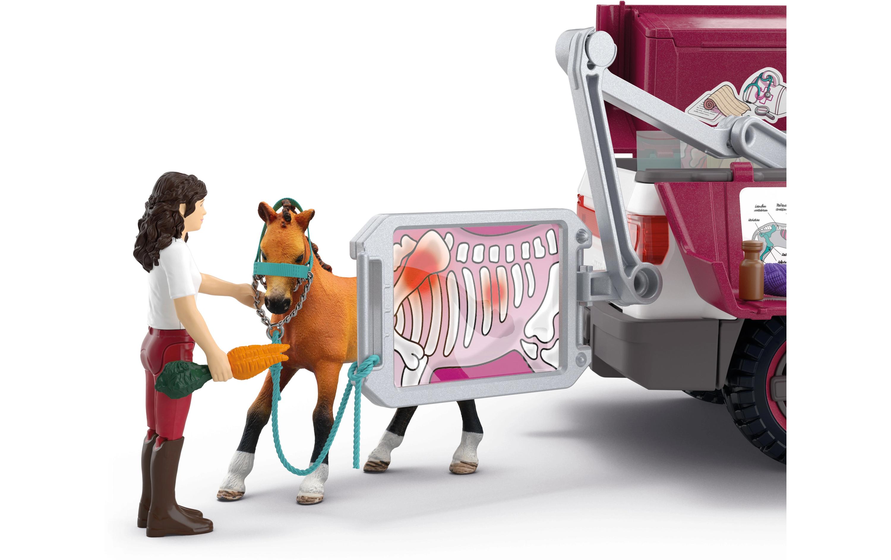 Spielfigurenset Horse Club Mobile Tierärztin mit AnhängerPlayset Tierärztin mit mobilem Anhänger