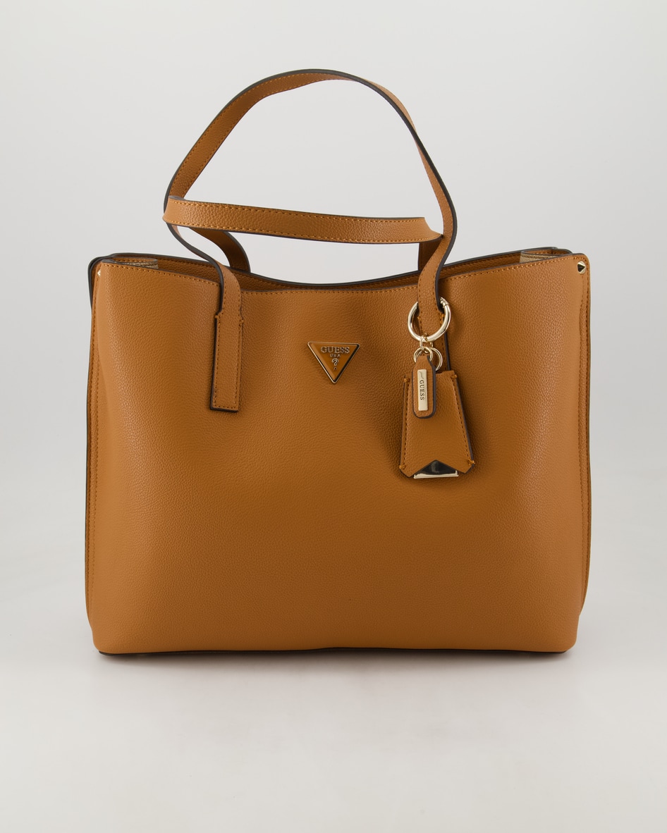 Guess Meridian Girlfriend Tote Handtasche in Braun