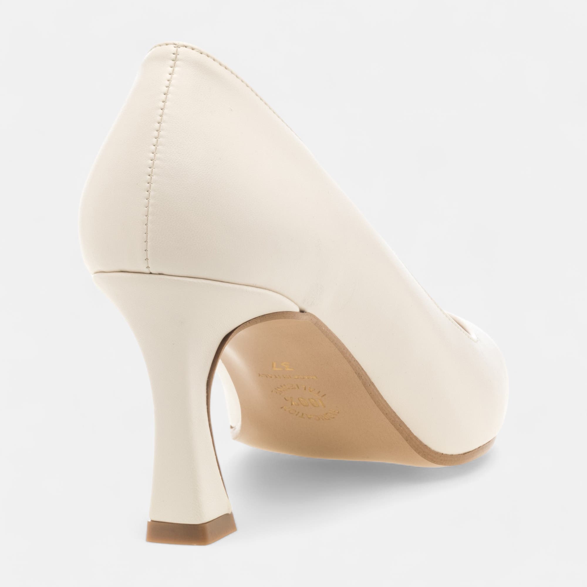 Escarpins à talon compensé Femme beige