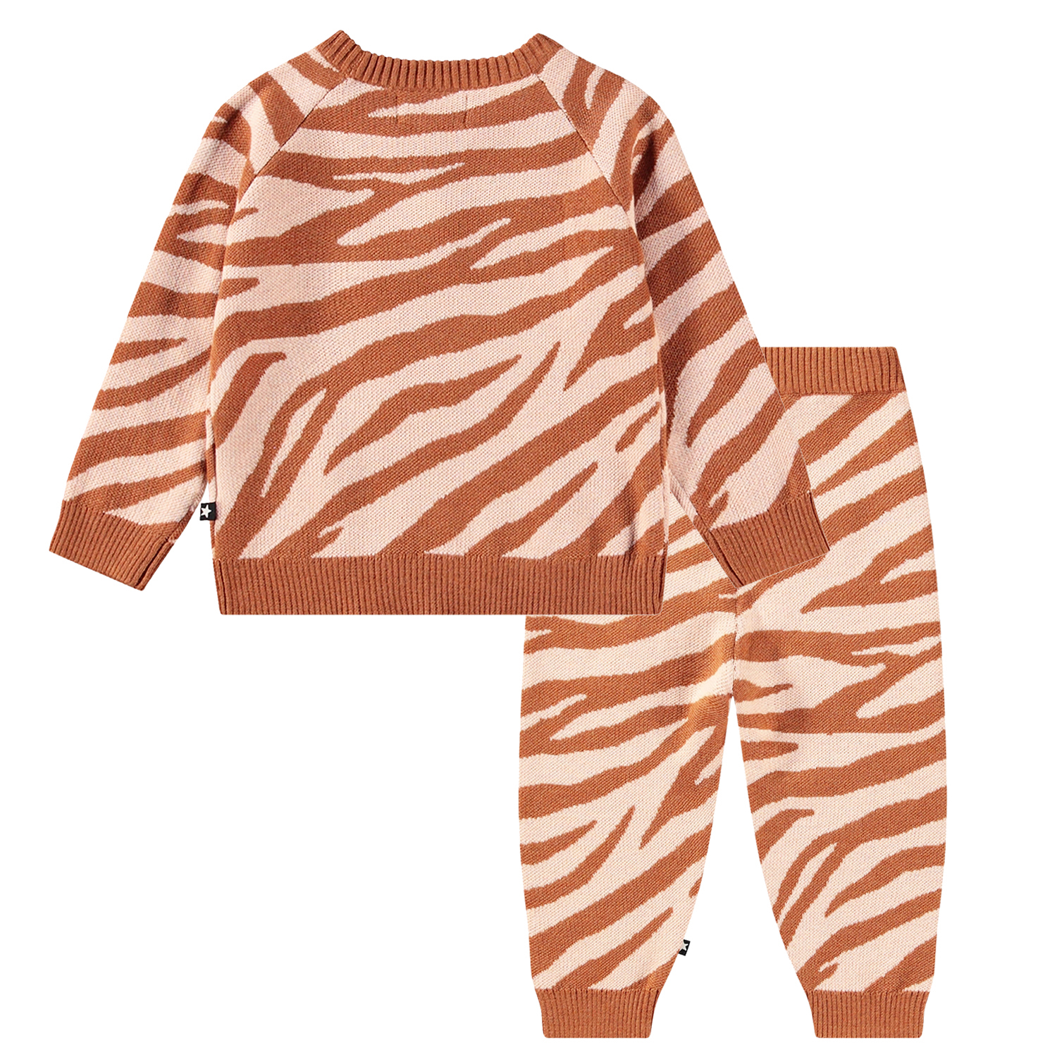 Gilby Set - Baby Zebra Knit