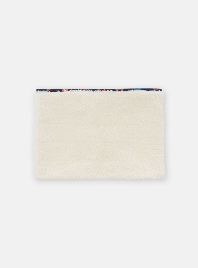 Snood bleu nuit à motif aztèque pour garçon