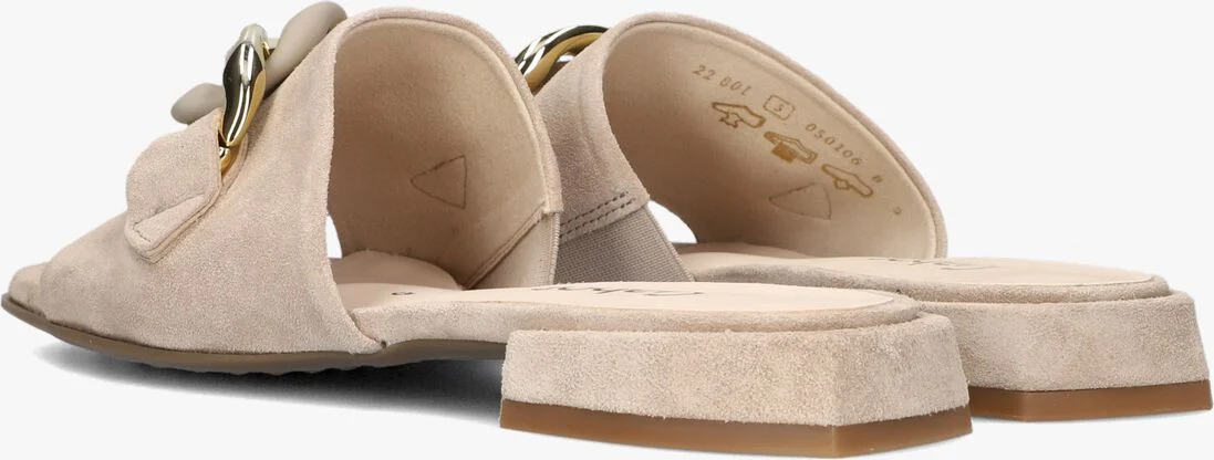GABOR beige gabor slippers 801.3