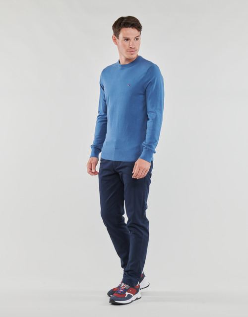 Tommy Hilfiger - 1985 CREW NECK SWEATER - Bleu