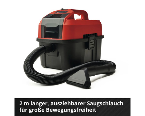 Einhell Power X-Change TE-VC 18/10 Li accu nat-/droogzuiger - Alleen de kale unit, zonder accu en lader