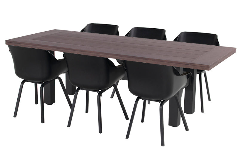 Hartman Sophie Element Tuinstoel - Set van 4 - Carbon Black