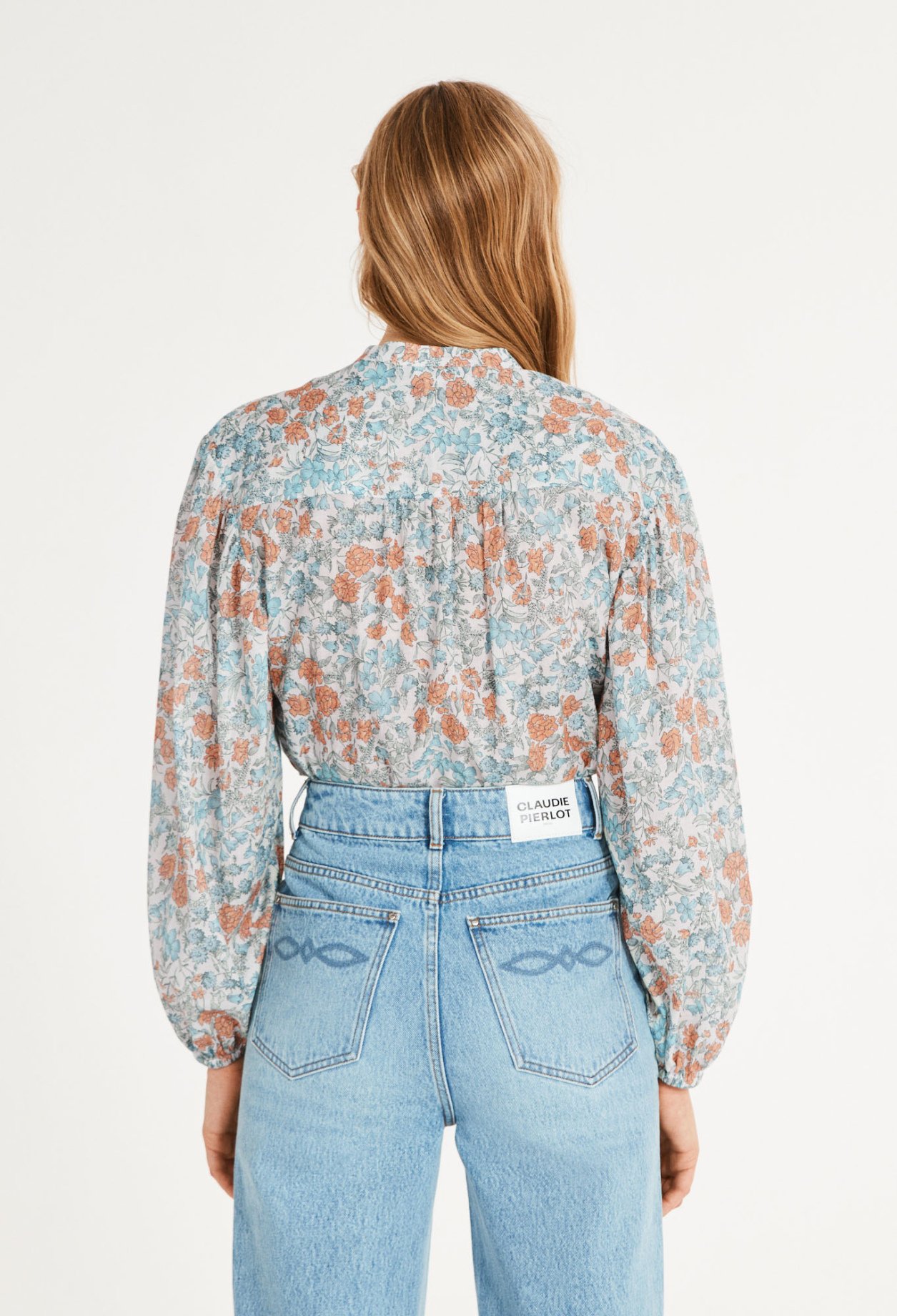 Blouse fleurie