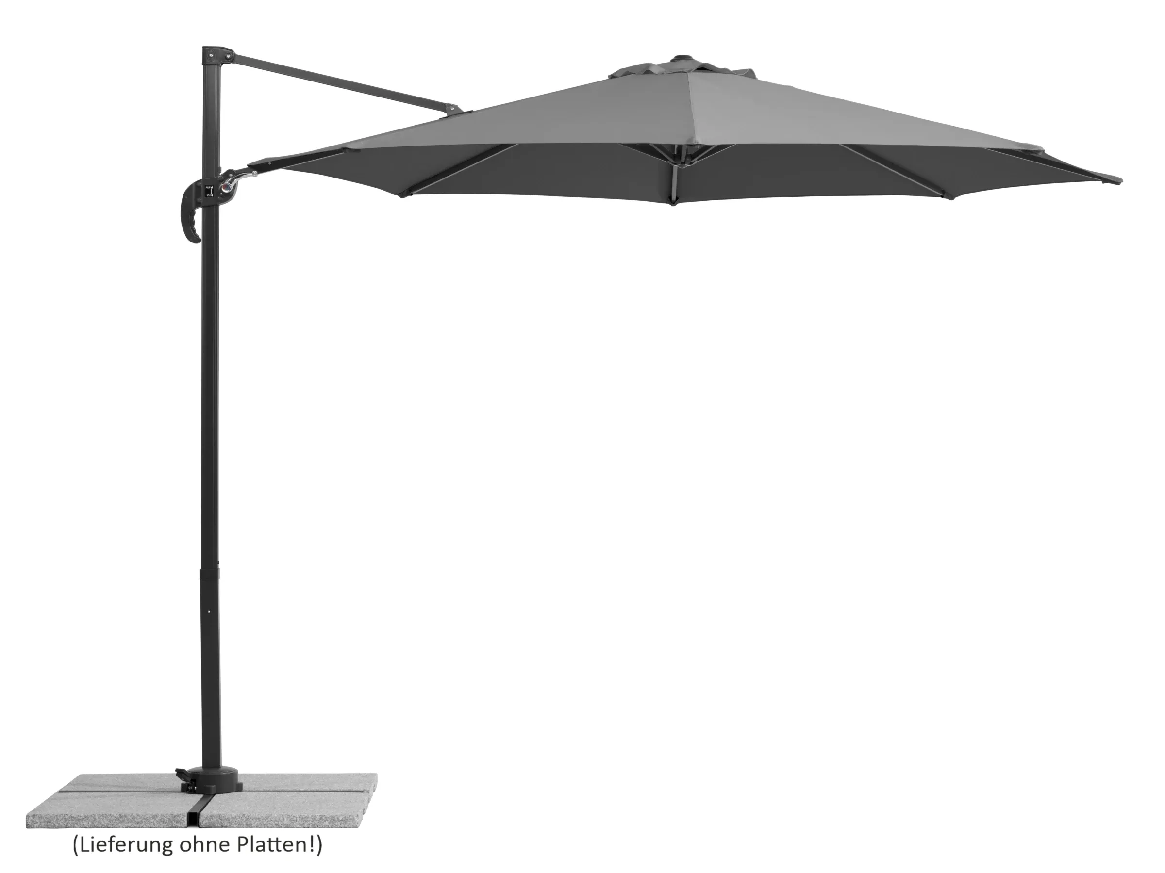 Schirm RHODOS JUNIOR 300 anthrazit