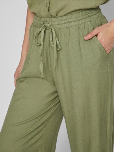 Vila Vipricil Rw 7/8 Pant 4373742 oil green
