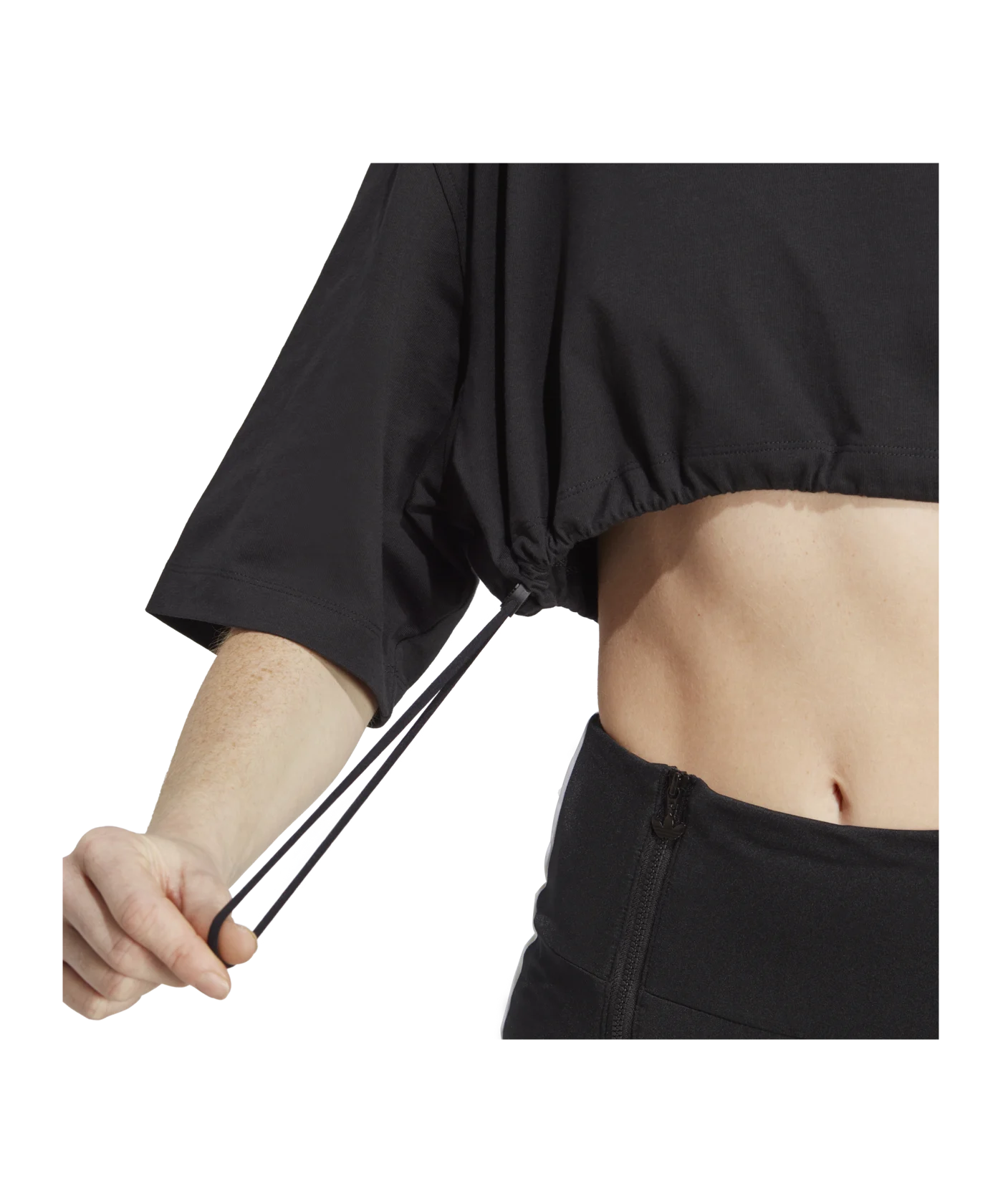 adidas Originals Tee T-Shirt Damen Schwarz