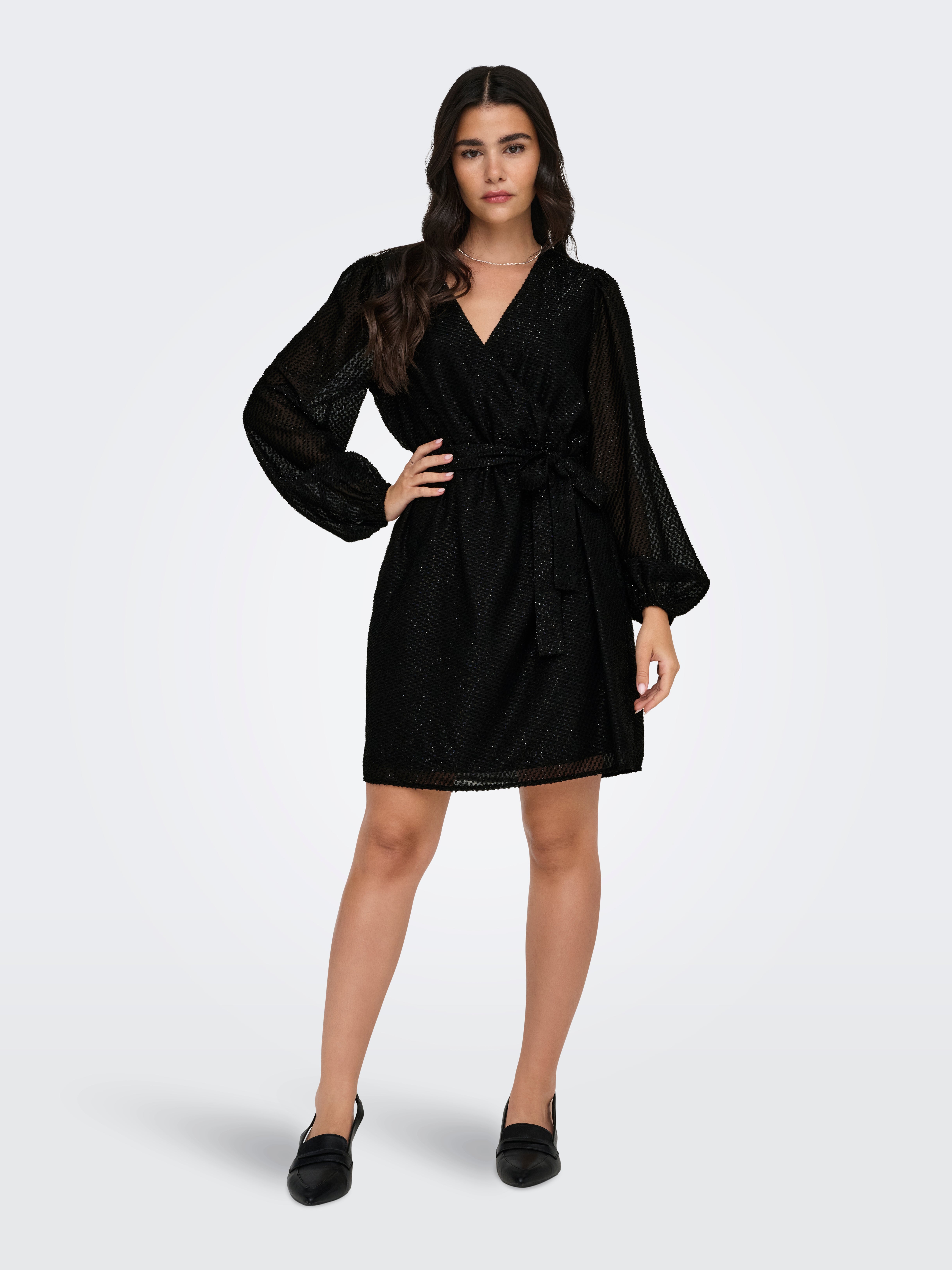 JDYROXY Midikleid Black